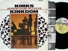 KINKS - KINKDOM ORIG NM STEREO LP '65 in shrink rivet tri-color riverboat label