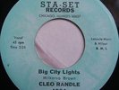 CLEO RANDLE-Big City Lights-Rare Northern Soul/R'n'B-Hear