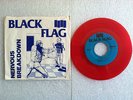 Rare Black Flag colored red 7