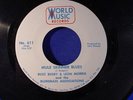 BUZZ BUSBY & LEON MORRIS 45 MULE SKINNER BLUES / WARM RED WINE