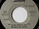Brenda Lee Eager – When I'm With You 45 Mercury Rare Soul