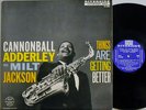 Cannonball Adderley Milt Jackson Riverside 12-286 DG Mono Small Label Orig VG++