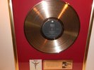 Nirvana in utero goldene Schallplatte