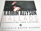 KARRIN ALLYSON - BALLADS -LP/VINYL/NEW/SEALED