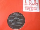 INTELLECTUALS OF RHYME - Just a Sample Philly/Del Random Rap 12
