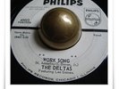 The Deltas Work Song POPCORN ROCKABILLY SOUL HEAR 45