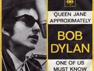 BOB DYLAN 45 QUEEN JANE APPROXIMATELY+PS HOLLAND VERY RARE
