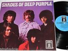 DEEP PURPLE shades of LP Orig. EMI Odeon Rec. 1968
