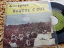 ALICE COOPER School's Out ANGOLA 7'' 45 PS 1972 IMPOSSIBLE RARE SLEEVE WBS 97