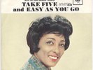 Carmen McRae Take Five  MOD JAZZ POPCORN SOUL PIC SLEEVE & 45 HEAR