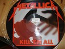 Metallica Kill em all, numbered picture disc on MEGAFORCE, no 289 