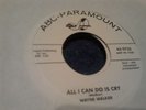 RARE ROCKABILLY REPRO - WAYNE WALKER ''ALL I CAN DO IS CRY'' (HEAR) MINT
