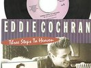 REISSUE EDDIE COCHRAN 45 RPM THREE STEPS TO HEAVEN