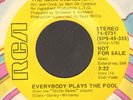 MAIN INGREDIENT Everybody Plays The Fool 45 RCA PROMO SOUL/FUNK NM