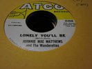8A M- RARE northern soul Johnnie Mae Matthews  45 rpm ATCO 6528 lonely yo