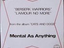 MENTAL AS ANYTHING   NEW ZEALAND TOUR SOUVENIR PS 7