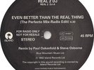 U2 - EVEN BETTER THAN THE REAL THING (RARE UK ISLAND RECORDS PROMO 7