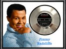 JIMMY RADCLIFFE - LONG AFTER TONIGHT IS OVER - FRAMED SILVER 45rpm  RECORD