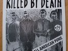 US punk sampler KILLED BY DEATH #19 sampler mint LP with REACTORS, JACKIE SHARK