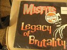 MISFITS LP LEGACY OF BRUTALITY PLAN 9 RED SPLATTER 500 NM IN SHRINK PUNK ROCK