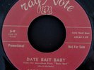 Rare Rockabilly 1960 REGGIE PERKINS DATE BAIT/HIGH SCHOOL CAESAR 70's REPRO  M-