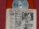 THE ROLLING STONES EP 7'  LIVE TMOQ COPS AND ROBBERS VINYL ORANGE