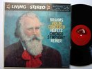 JASCHA HEIFETZ Brahms Violin Concerto Fritz Reiner RCA Living Stereo LP