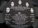 John Lennon Plastic Ono SOMETIME IN NEW YORK  UK LP 1ST -1 ONE PLAY EVER MINT