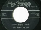 JIMMY RICKS AND THE RAVENS - DADDY ROLLIN' STONE - RARE NORTHERN SOUL - 45 RPM