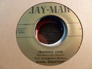 SHANTONS RARE DOO WOP ON JAY-MAR LABEL JB-165 TRIANGLE LOVE B/W LOVER'S MARCH