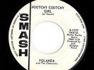 Girl Group R&B 45 YOLANDA & CHARMANES Hootchy Cootchy Girl/Oughta Be A Law Smash