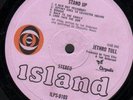 JETHRO TULL stand up LP 10 track textured ball logo sleeve has some light wear t