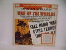 33 RPM LP Record Music Album Orson Welles War Of The Worlds