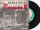 JOHNNY HALLYDAY RETIENS LA NUIT SAM'DI SOIR VINYL JUKE BOX ENCART ORIGINAL 45 T
