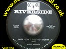 Mark Murphy - Why don't you do right - Riverside 45rpm - MOD JAZZ R&B SOUL HEAR