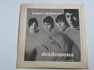 John's Children Marc Bolan Desdemona 45 Picture Sleeve Track Records 1967