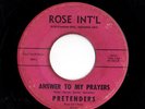 Rare Doo Wop 45 PRETENDERS Answer To My Prayers/Don't Tell A Lie Rose Int'l HEAR