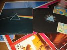 PINK FLOYD DARK SIDE OF THE MOON FIRST ISSUE A2/B2 SOLID BLUE TRIANGLE VINYL LP