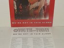 YOUTH OF TODAY-We're Not In This Alone LP RARE CAROLINE ORIG NYHC