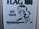 Black Flag My War SST promo poster punk flyer handbill Raymond Pettibon