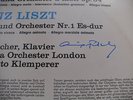LP ANNIE FISCHER:Schumann, Liszt SIGNIERTSIGNED BY ANNIE FISCHER Columbia 60s