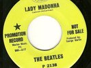 Beatles-Lady Madonna/The Inner Light-Capitol P2138-Promo-Near Mint