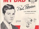 PAUL PETERSEN--PICTURE SLEEVE ONLY---(MY DAD)--PS--PIC--SLV