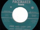 FUNK 45 JAMES ANDERSON PARKWAYS I WAS BORN A FREE MAN/FREE AND EASY LIFE