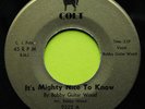 BOBBY GUITAR WOOD, IT’S MIGHTY NICE TO KNOW, COLT 9322, MINT-