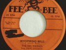 RARE Doo Wop = DEL VIKINGS = WHISPERING BELLS ,,,,on Original FEE BEE