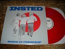 INSTED Bonds Of Friendship LP Wishingwell 1988 red vinyl RARE SxE hc Bold Judge