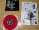 Vinyl 7'' - Black Witchery & Katharsis - SPLIT (red vinyl) - lim. 100 - BURZUM