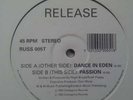 RELEASE ...DANCE IN EDEN / PASSION...1992 RUSS 005T VERY RARE L K..CONTAGIOUS