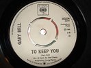 NORTHERN SOUL - GARY BELL ' TO KEEP HIM '  CBS DEMO RARE UK
